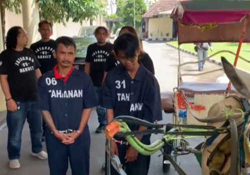 Inisiatif Anaknya Curi Delman, Orang Tua Ikut Ditangkap Polisi