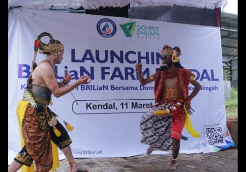 Resmikan Kandang BRILiaN FARM, Dompet Dhuafa Gelar Kesenian Tradisional