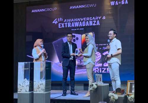 Apresiasi Pelanggan, Awann Group Berikan Berbagai Hadiah di Anniversary ke 4