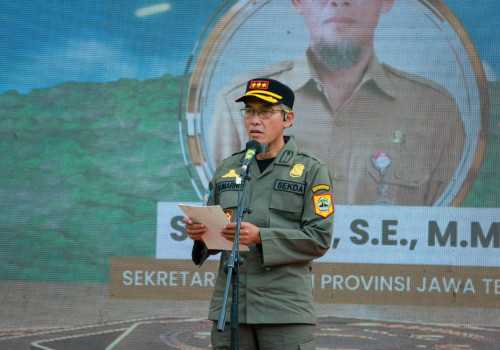 Pemprov Jateng Dorong Jaga Kesatuan Bangsa di Hari Jadi Satpol PP,  Satlinmas, dan Damkar