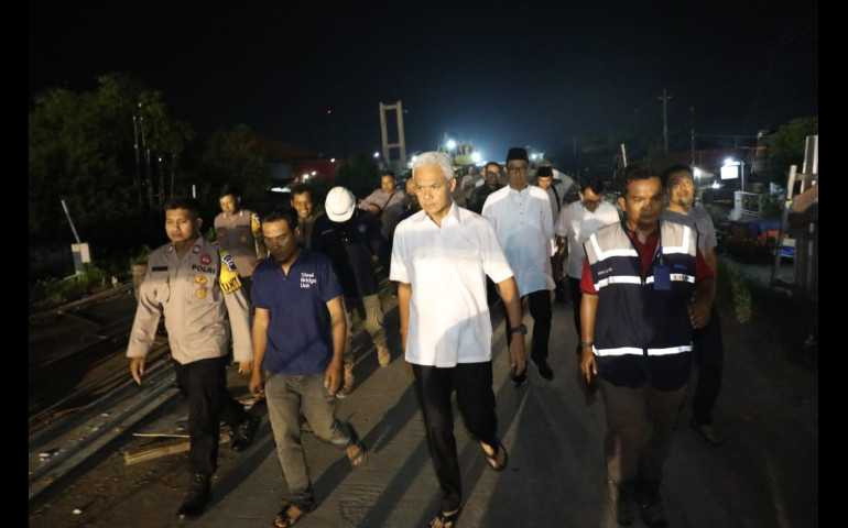 Pemprov Desak Jembatan Juwana Pati Bulan Ini Rampung