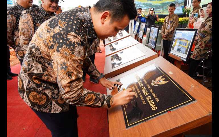 Bupati Kendal Dico Gelar Hasil Pembangungan Tahun 2022
