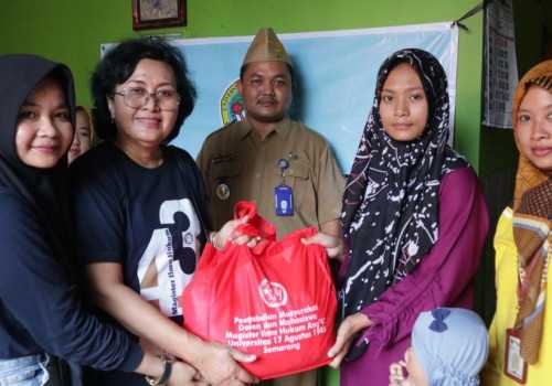 Dosen dan Mahasiswa Magister Ilmu Hukum Untag Semarang Gelar Pengabdian Masyarakat di Desa Padang Grobogan