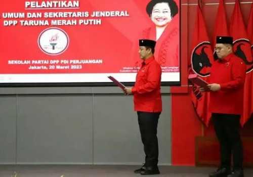 Hendi Resmi Jadi Ketua Umum Taruna Merah Putih, Targetkan Kemenangan Hattrick PDI Perjuangan di 2024