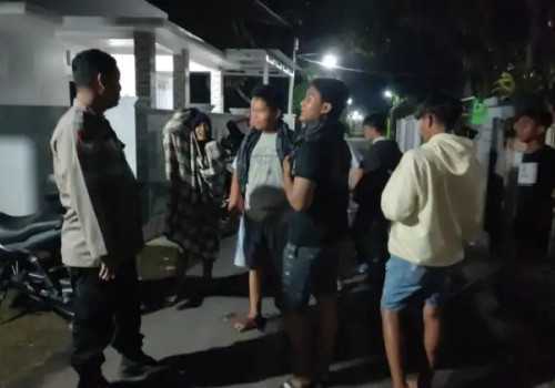 Maraknya Perang Sarung, Polres Batang Tegas Lakukan Pencegahan Dini