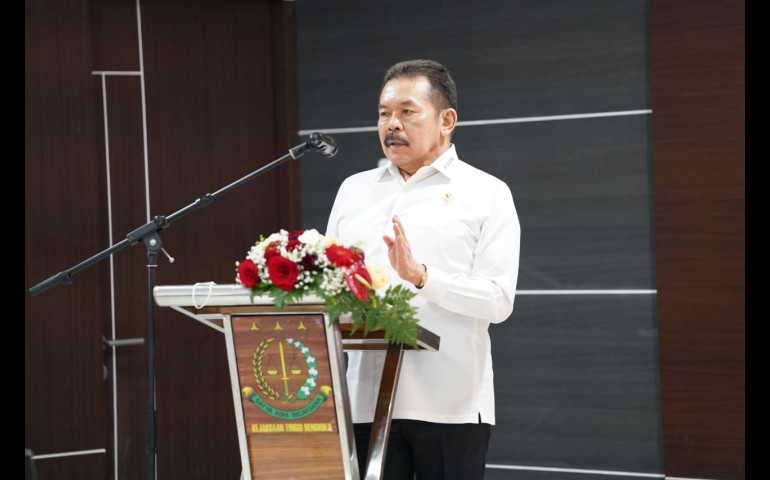Jaksa Agung ST Burhanuddin Dukung Transformasi Digital: Satu Data, Modern, dan Unggul