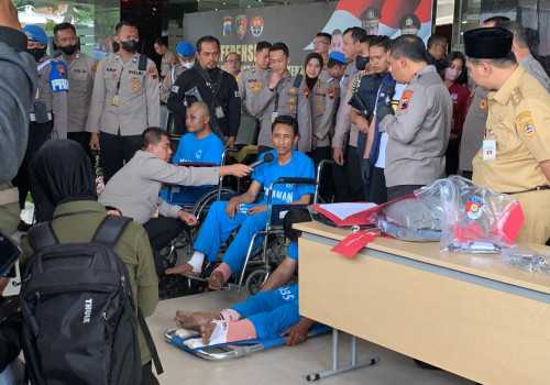 Melawan Saat Ditangkap, Komplotan Rampok Bersenpi Berhasil Diringkus Polisi