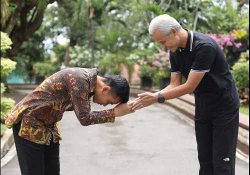 Pertemuan Ganjar dan Gibran, Bahas Piala Dunia U-20?