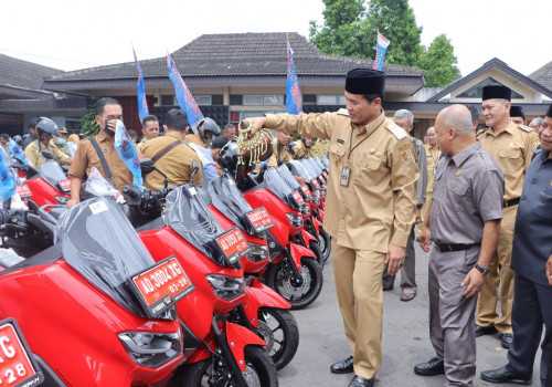 Kades dan Lurah Terima Kendaraan Dinas Baru, Bupati Wonogiri: Jangan Disalahgunakan