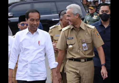 Ganjar dan Jokowi Cek Tiga Pasar, Harga Turun, Penjualan Meningkat
