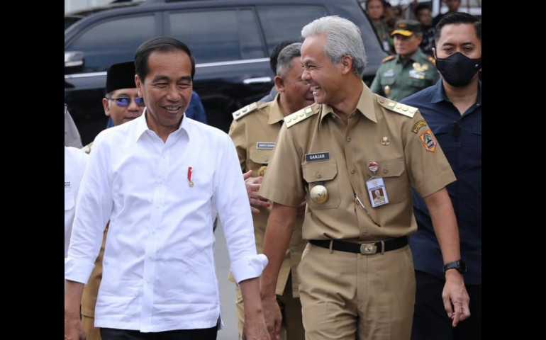 Ganjar dan Jokowi Cek Tiga Pasar, Harga Turun, Penjualan Meningkat