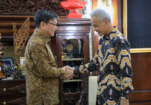 Kunjungan ke Jateng, Dubes Singapura: Jateng Punya Potensi Kerjasama Energi Terbarukan yang Baik