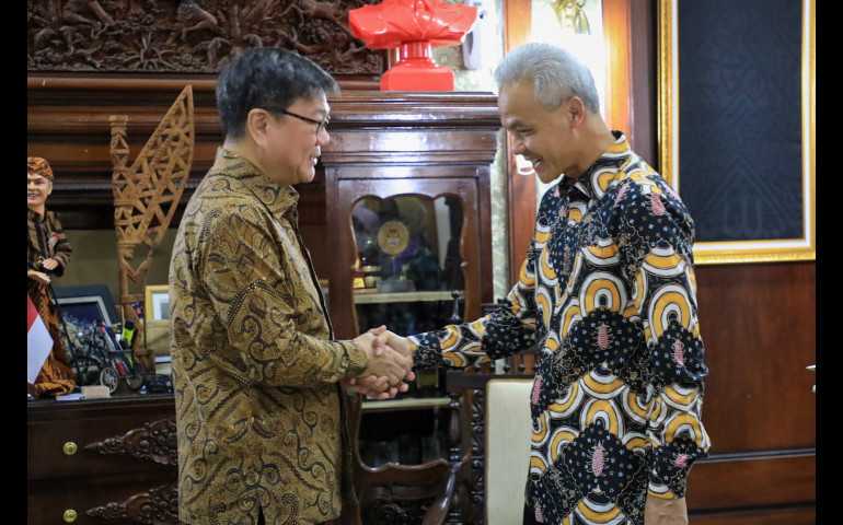 Kunjungan ke Jateng, Dubes Singapura: Jateng Punya Potensi Kerjasama Energi Terbarukan yang Baik