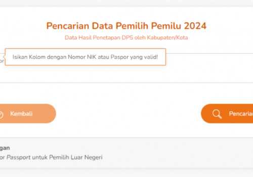 Sudahkah Namamu Terdaftar Sebagai Pemilih di Pemilu 2024? Cek Disini!