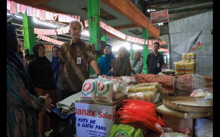 Geliat Ekonomi Pasar di Jateng Sudah Mulai Meningkat: Masyarakatnya Sudah Mulai Belanja Kebutuhan Lebaran