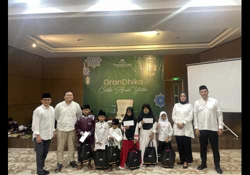 Berkah Ramadhan, Hotel GranDhika Pemuda Semarang Buka Bersama dengan Anak Yatim