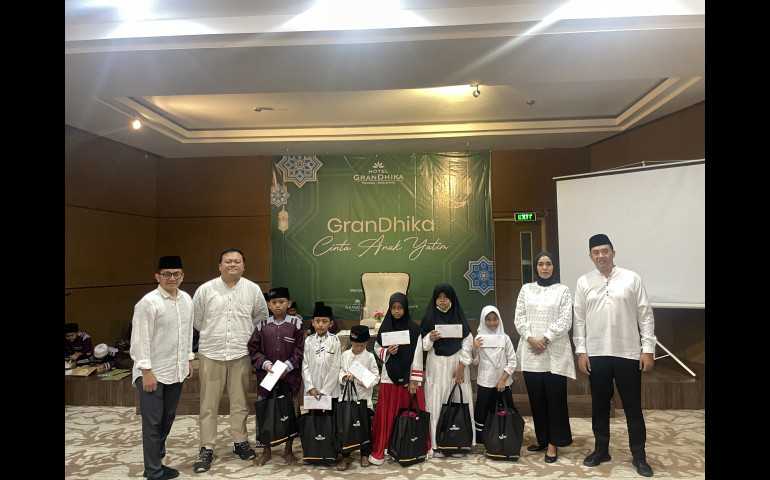 Berkah Ramadhan, Hotel GranDhika Pemuda Semarang Buka Bersama dengan Anak Yatim