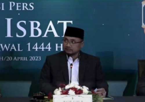 Pemerintah Tetapkan Idul Fitri 1444 H Jatuh Pada 22 April 2023
