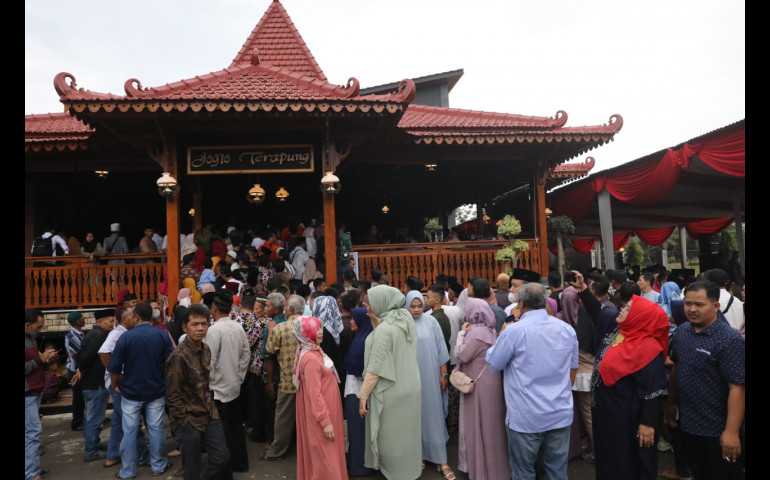 Halal Bihalal Ganjar di Purbalingga Dipenuhi Keluarga Besar Bani Hisyam Kalijaran