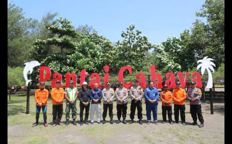 Kapolres Kendal Pantau Objek Wisata Selama Libur Lebaran 2023
