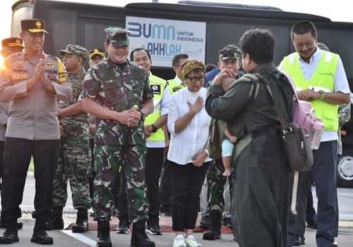 Hari ini, 385 WNI dari Sudan Tiba di Tanah Air