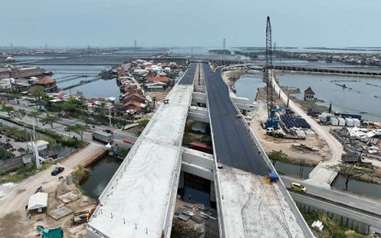 Progress Tol Semarang-Demak Seksi 2 Capai 93 Persen, Ditarget Oktober Rampung
