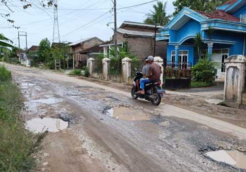Saat Kunjungan ke Lampung, Warga Imbau Jokowi Jangan Kaget dengan Kondisi Jalan