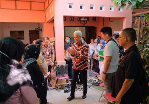 Kecelakaan Kerja Lift Pemprov Jateng, Gubernur Jateng Sampaikan Duka Cita