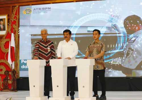 Menteri ATR/BPN Deklarasikan Tegal dan Surakarta sebagai Kota Lengkap
