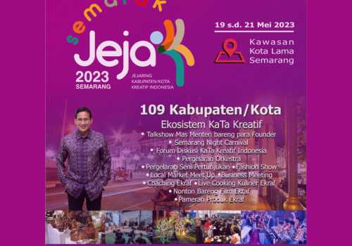 Catat! Semarak Jejak Kreatif 2023 Digelar di Semarang, Bakal Ada Pertunjukan Spektakuler