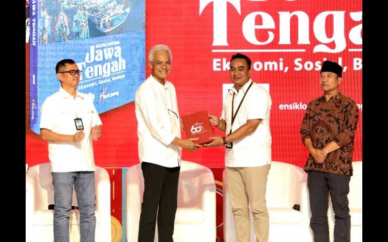 Bank Jateng Luncurkan Buku Ensiklopedia Jawa Tengah