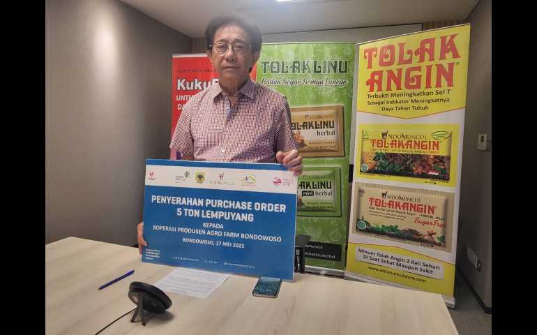 Genjot Pasar Internasional, Sido Muncul Serahkan PO Sebanyak 5 Ton ke Koperasi Agro Farm Bodowoso