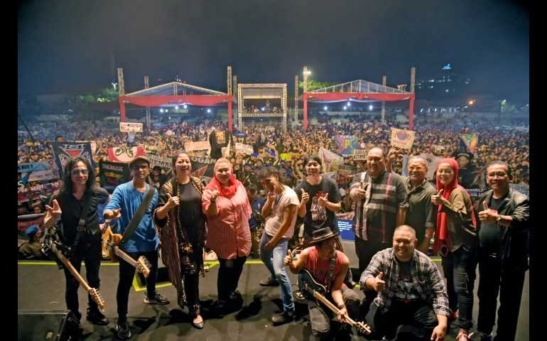 Ditutup Band Slank, Rangkaian HUT ke 476 Kota Semarang Berakhir Meriah
