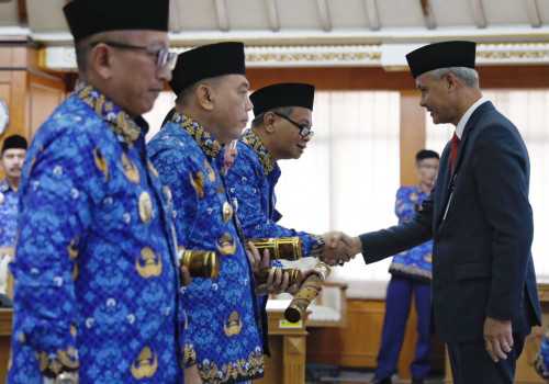 Empat Pj Kepala Daerah di Jateng Diperpanjang, Ganjar: Jaga Integritas dan Kondusifitas Jelang Pemilu