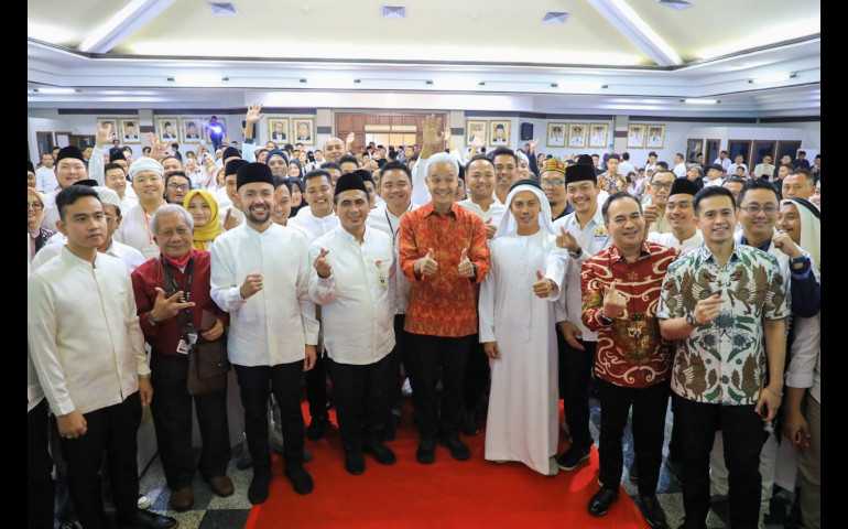 Ganjar Ajak HIPMI Dampingi Entrepreneur Muda dan Startup