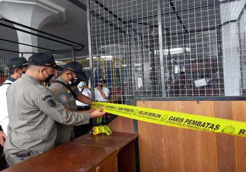 Ini Alasan Satpol PP Kota Semarang Segel 78 Lapak di Pasar Johar