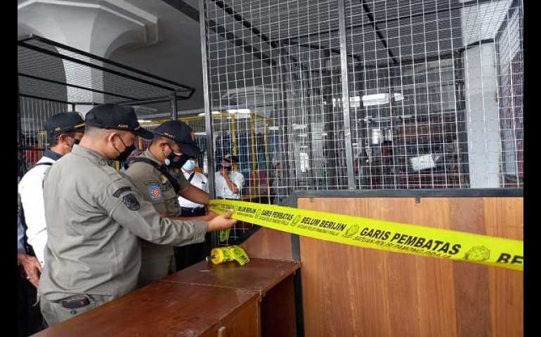 Ini Alasan Satpol PP Kota Semarang Segel 78 Lapak di Pasar Johar