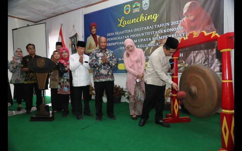 Penguatan Program Destara, Taj Yasin Resmikan DRPA