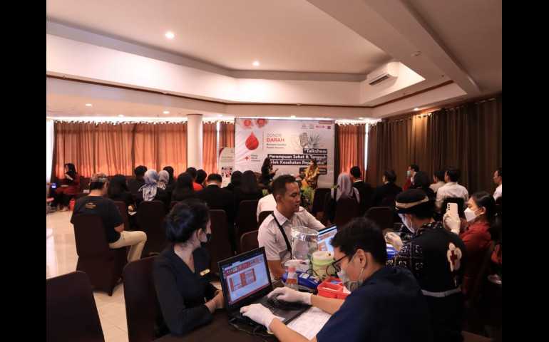 Hotel Santika Premiere Semarang Konsisten Gelar Donor Daerah 3 Bulan Sekali