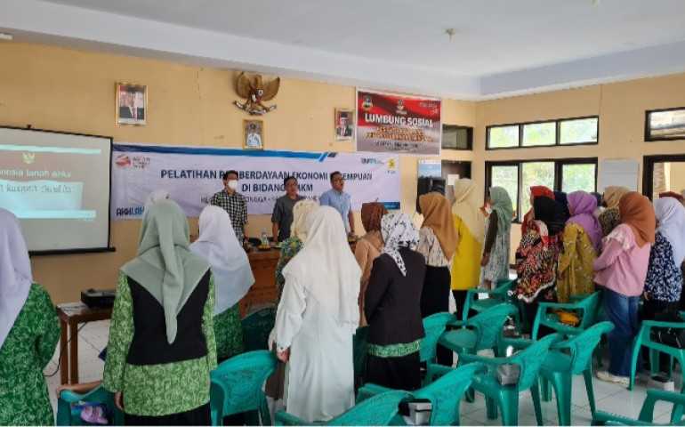 Dukung Kesetaraan Gender, PLN Berikan Pelatihan UMKM Bagi Wanita di Kawasan Proyek PLTA Upper Cisokan