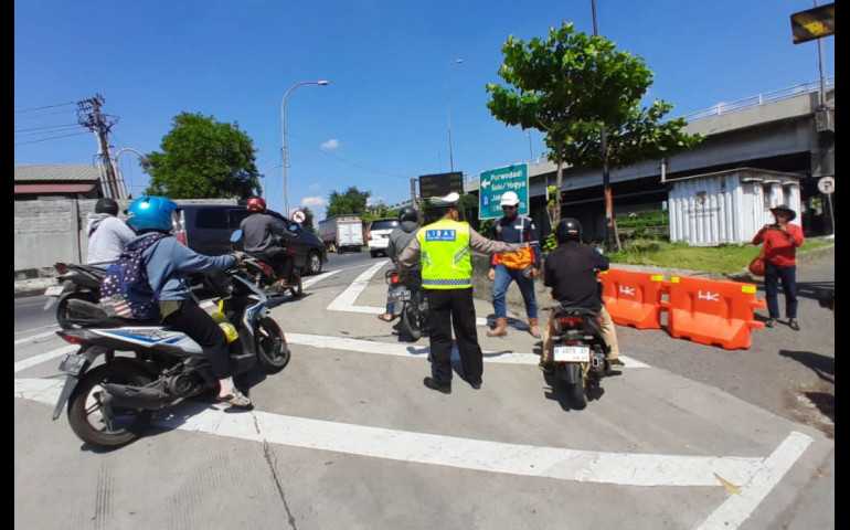 Pembangunan Tol Semarang-Demak, Rekayasa Lalu Lintas di Jembatan Kaligawe Mulai Diberlakukan