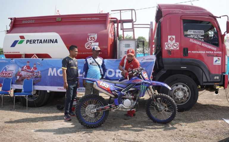Pertamina Dukung Kejurnas Kasal Cup Supertrack 2023 di Tegal, Puluhan Crosser Andalkan Pertamax Turbo