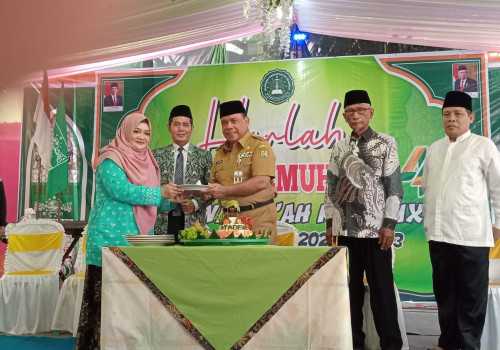 Harlah MTs NU 08 Gemuh Kendal, Wabup Imbau Siswa Ikuti Jejak Para Kyai