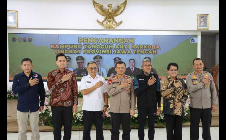 Selamatkan Generasi Muda! Bupati Kendal Dukung Pencanangan Kampung Tangguh Anti Narkoba