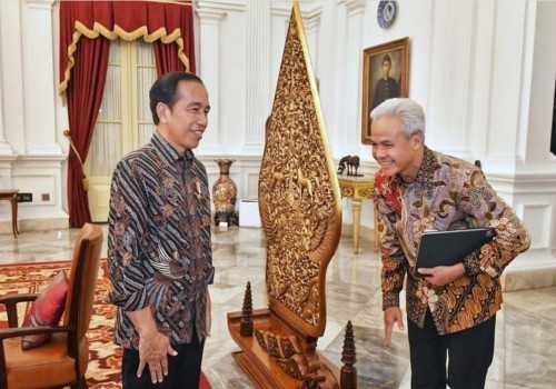 Ganjar Bertemu Jokowi, Terselip Bahas Politik 2024