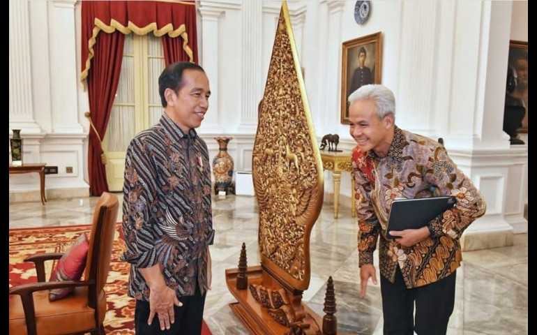 Ganjar Bertemu Jokowi, Terselip Bahas Politik 2024