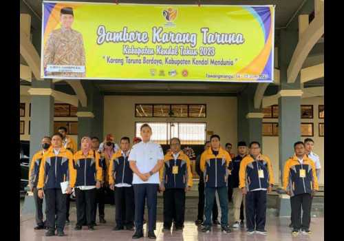 Bangun Generasi Muda Berbakat, Bupati Dico Lepas 370 Pengurus Karang Taruna se Kabupaten Kendal