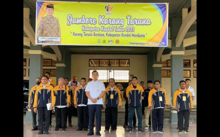 Bangun Generasi Muda Berbakat, Bupati Dico Lepas 370 Pengurus Karang Taruna se Kabupaten Kendal