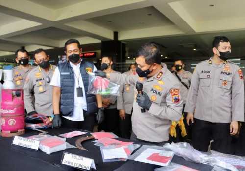 Polda Jateng Berhasil Amankan 473 Kendaraan Hasil Curian, Para Korban di Minta Mengambil Kendaraannya