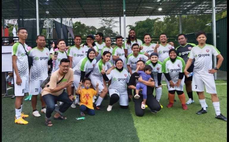 Makjegagik Gelar Fun Football Perang Bintang